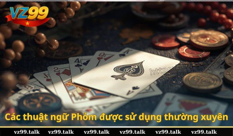 Các thuật ngữ Phỏm được sử dụng thường xuyên