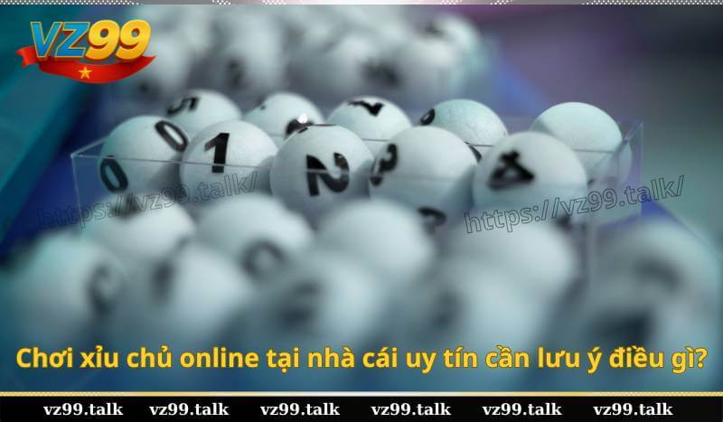 Chơi xỉu chủ online tại nhà cái uy tín cần lưu ý điều gì?